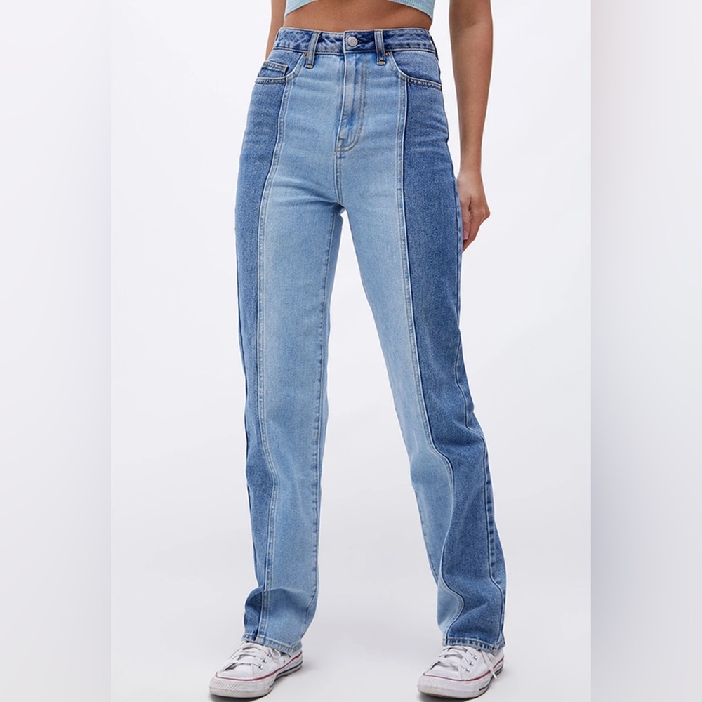 Pacsun Eco Two-Tone '90s Boyfriend Jeans